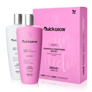 Quick Grow Combo Pack (Shampoo/Conditioner) Blonde Icon 500ml